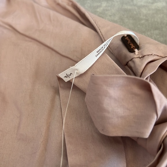 NWT! Free People So Obviously Yours Blouse with bell sleeves in Pink size Small - Picture 9 of 9